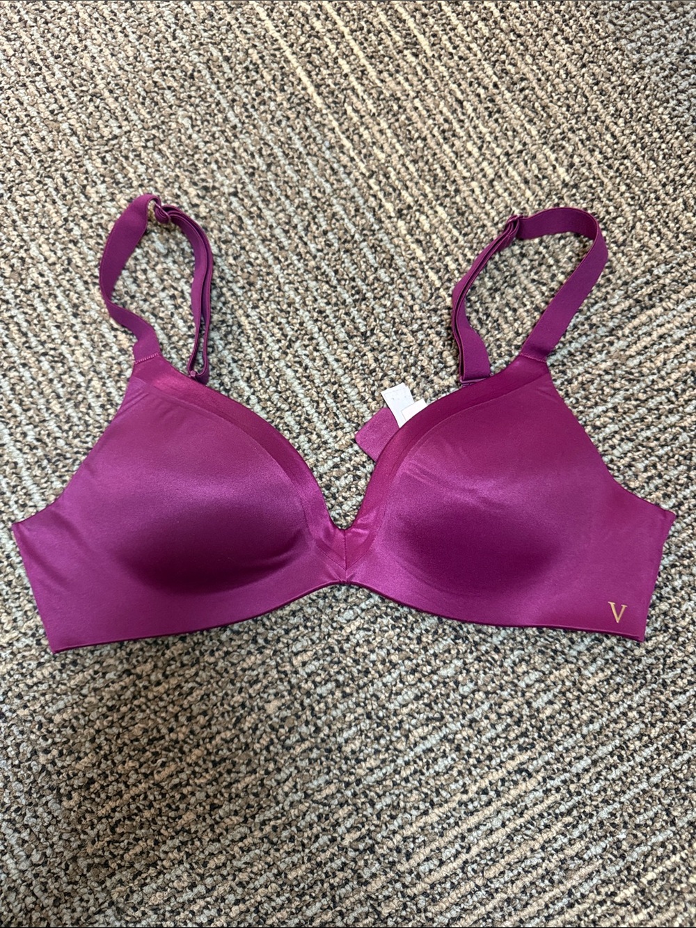 Victoria Secret Seamless T-Shirt Bra - Deep Magenta